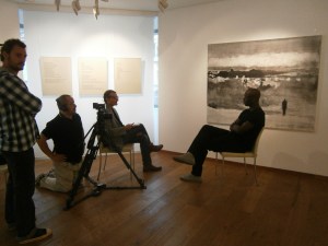 Con Lilian Thuram al forum IndignaCtion!, Lussemburgo (settembre 2012)